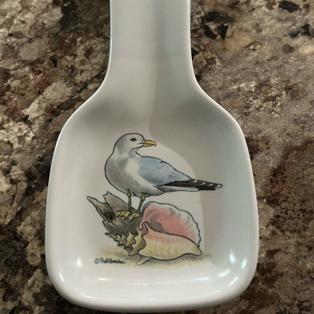 Vintage OTAGIRI SPOON REST
Seagull Shell Driftwood Nautical
Bob Harrison